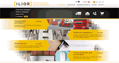 Desktop Screenshot of ilior.lv
